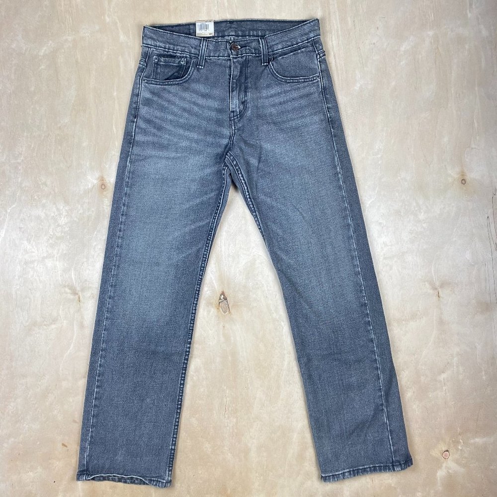 Levi’s 569 Black Stone Wash Denim Loose Straight - Picture 1 of 4